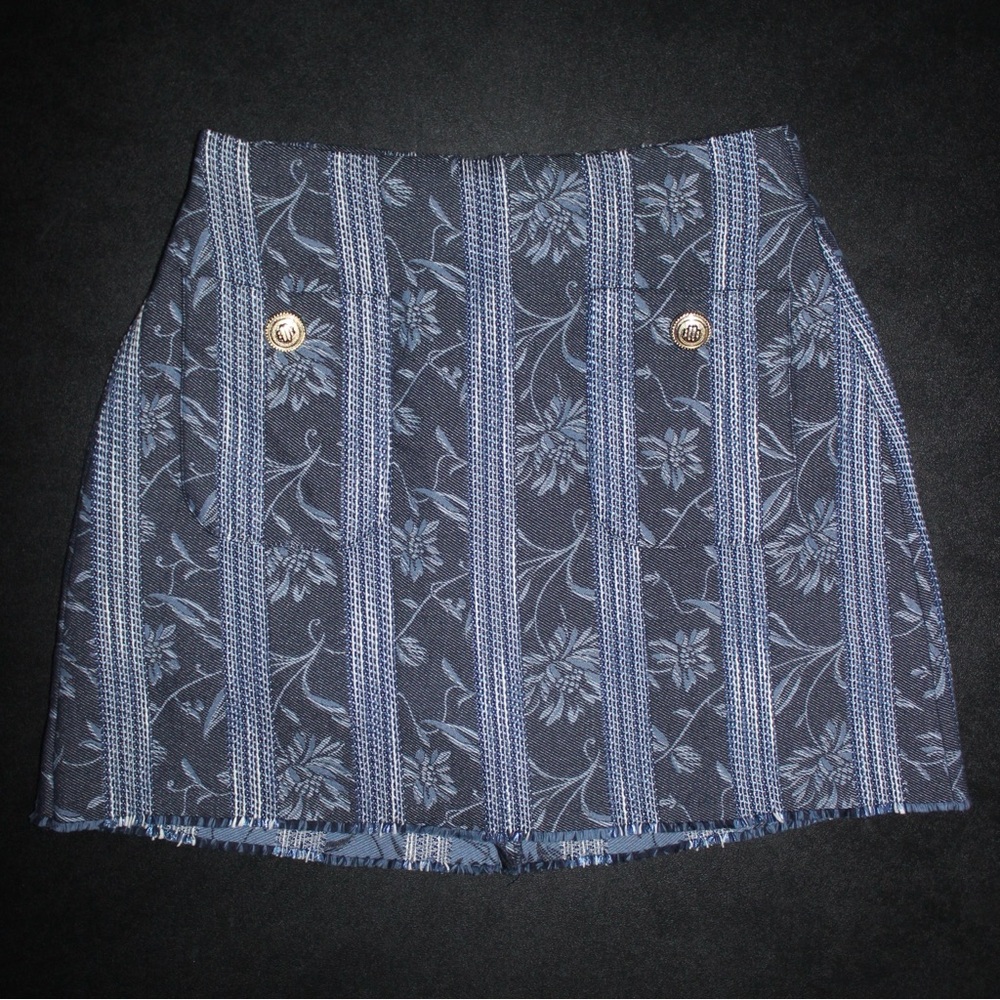 Maje Ipel Floral Miniskirt, Skort | Size 36